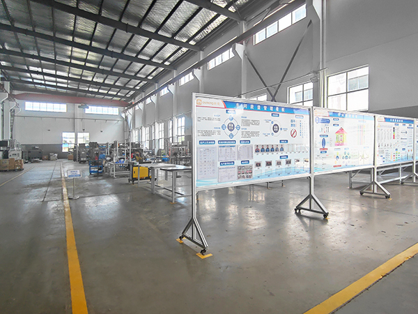 歐能機械：電器組裝區