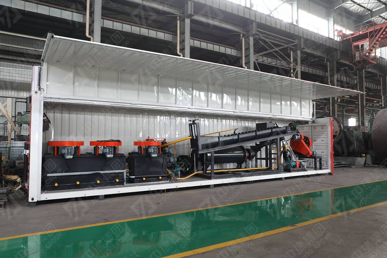 中焦礦機(jī)中試選礦試驗(yàn)線建成